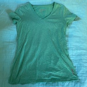 Reebok Turquoise Green Women's Athletic Top Small